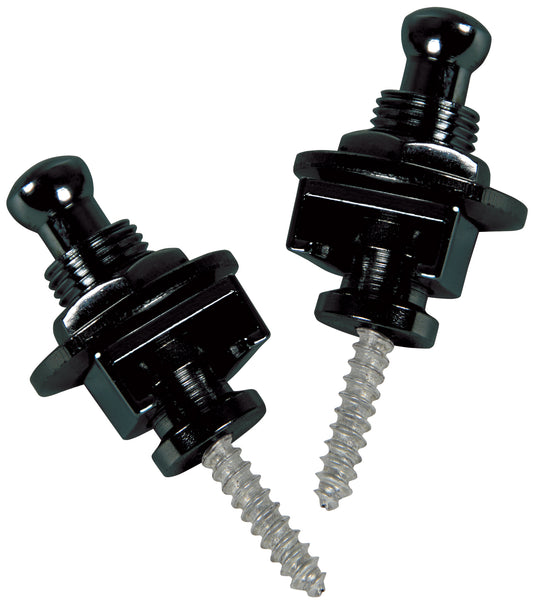 Guitar Strap Locks - Set of 2 (Black)