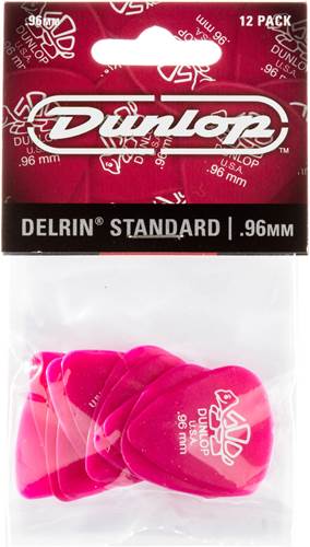 Dunlop DELRIN 500 PICK .96MM x12 Pack