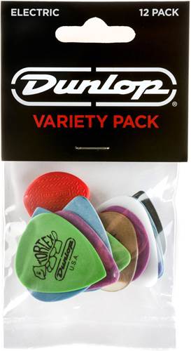Dunlop ELECTRIC PICK VARIETY PACK x12 Pack