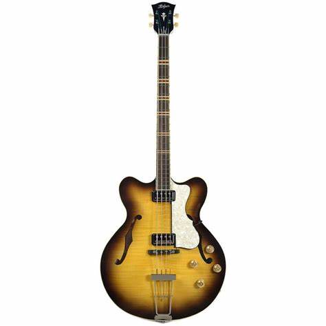 Hofner HCT Verythin - Sunburst