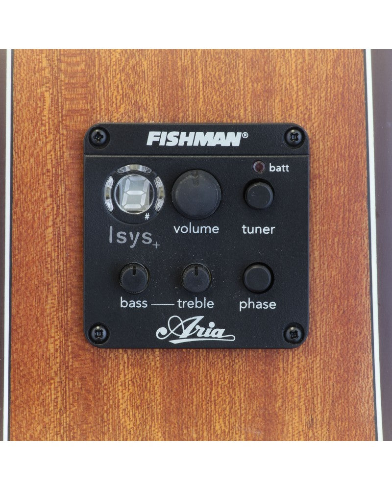 Aria 101CE Cherry Sunburst