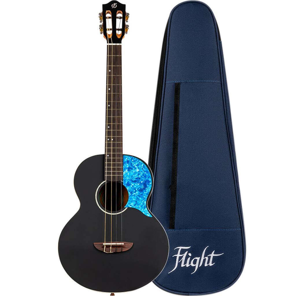 Flight Iris Baritone Ukulele - BLACK