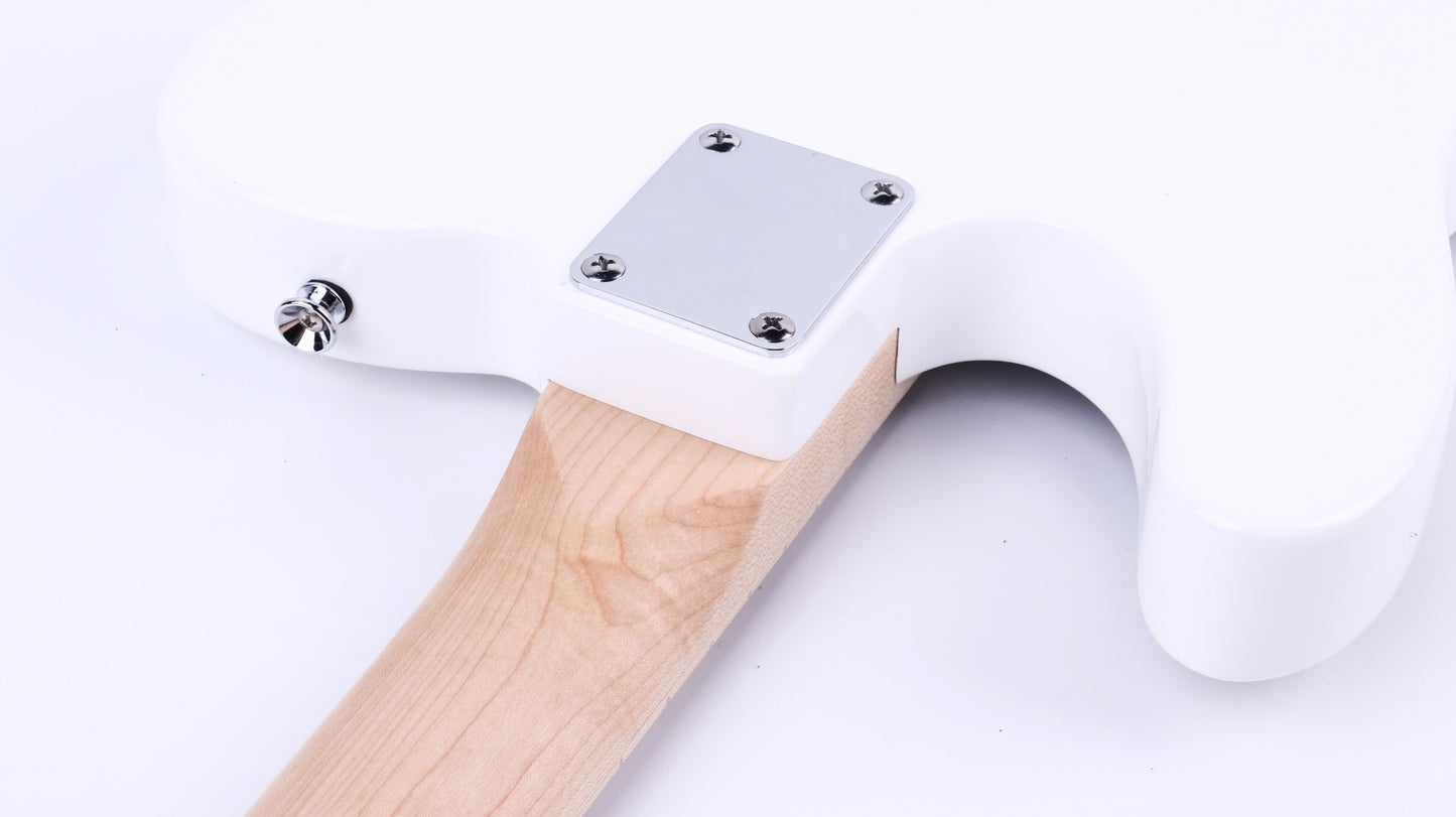 Gould TE Electric Guitar White