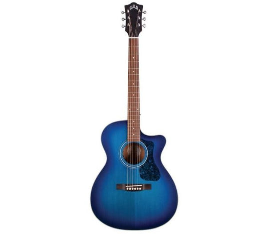 Guild OM-240CE Dark Blue Burst Electro-Acoustic