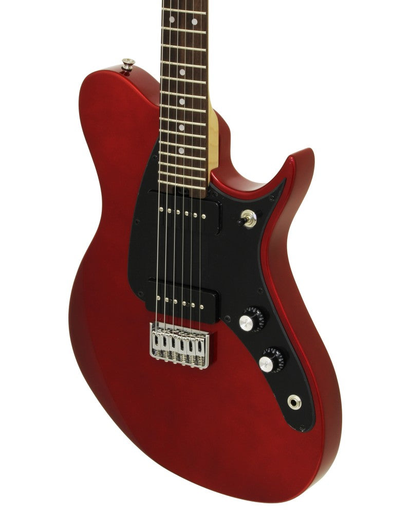 Aria Pro II Jet 2 Electric Guitar - Candy Apple Red