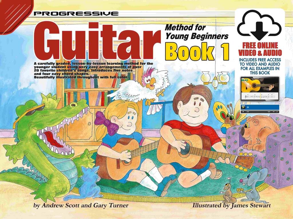 Progressive Guitar Method For Young Beginners: Book 1
