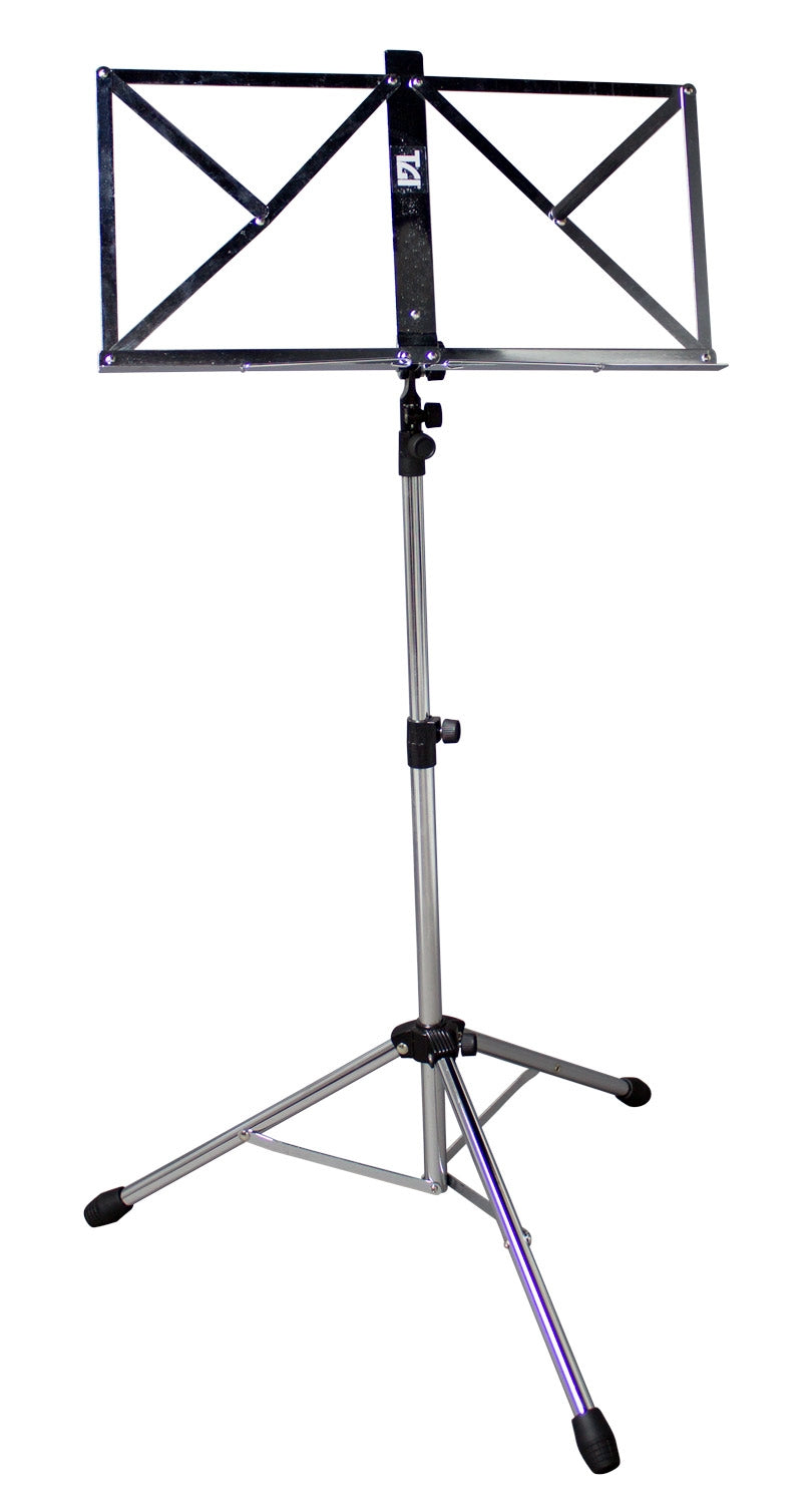 TGI Music Stand in Bag - Chrome