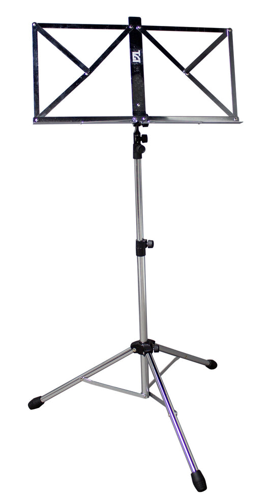 TGI Music Stand in Bag - Chrome