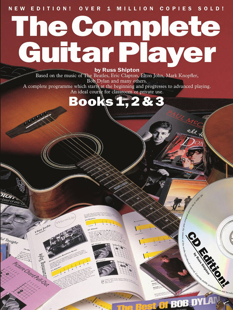 The Complete Guitar Player - Books 1, 2 & 3 With CD (New Edition)