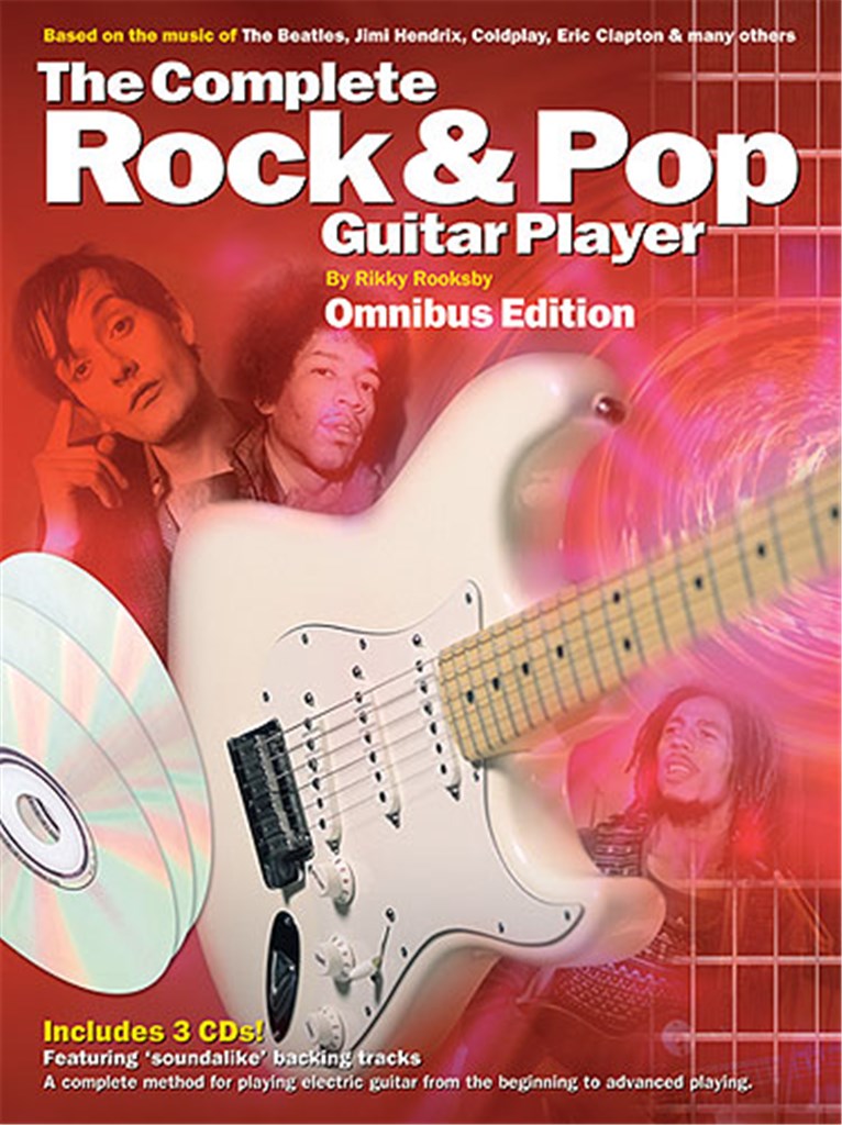 COMPLETE ROCK AND POP GUITAR PLAYER OMNIBUS EDITION (BOOK AND 3CDS)