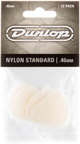 Dunlop NYLON STANDARD PICK .46MM x12 Pack
