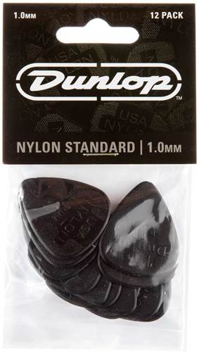 Dunlop NYLON STANDARD PICK 1.0MM x12 Pack