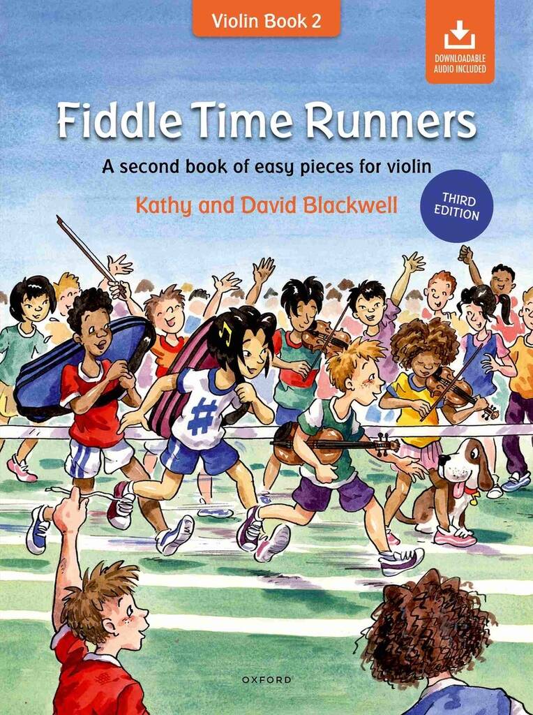 KATHY BLACKWELL/DAVID BLACKWELL: FIDDLE TIME RUNNERS - BOOK/CD (REVISED EDITION) (Violin)