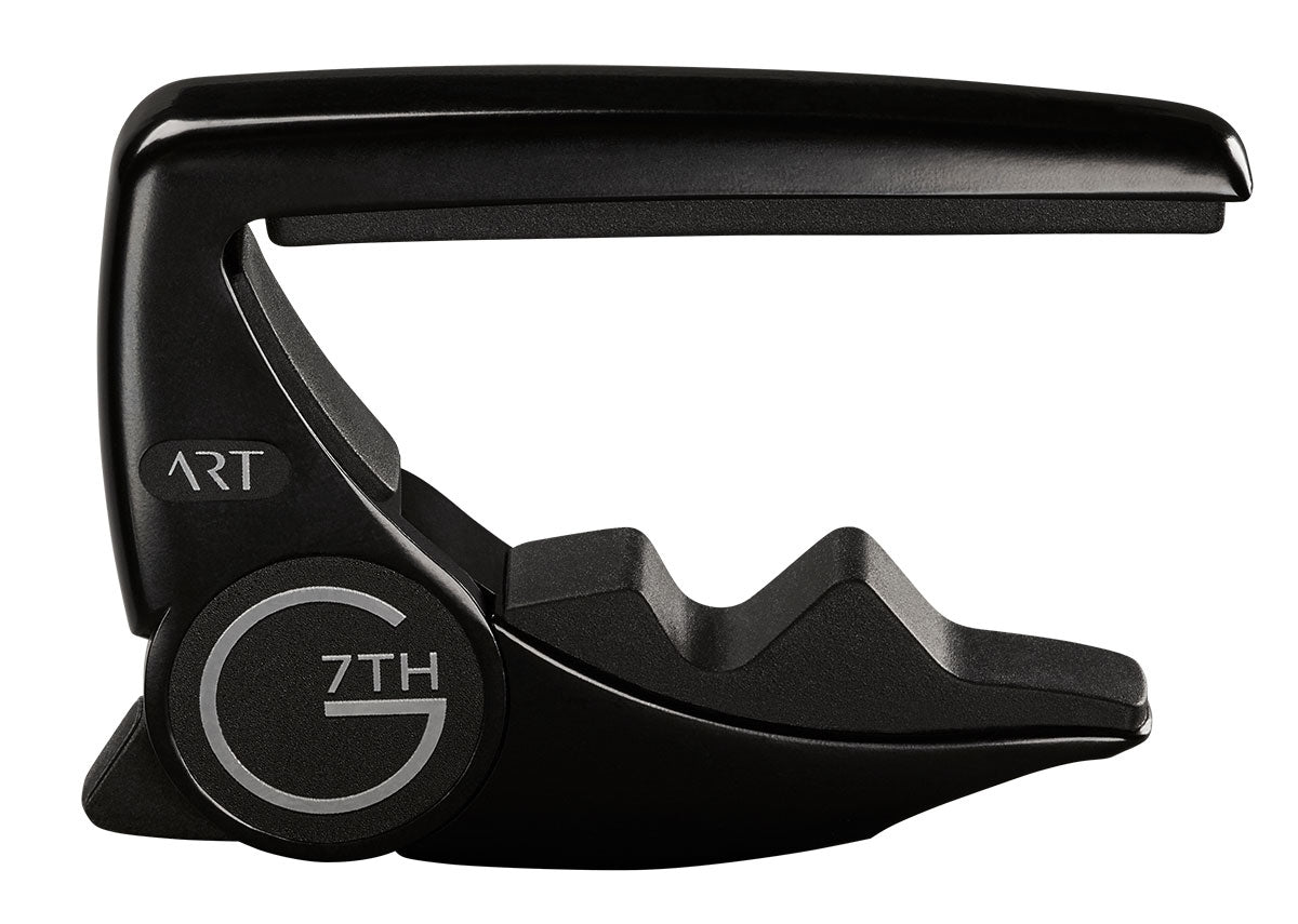 G7th Capo Acoustic / Electric Guitar (Black)