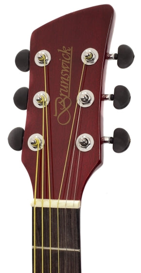 Brunswick Acoustic Guitar BF100 RD. Red