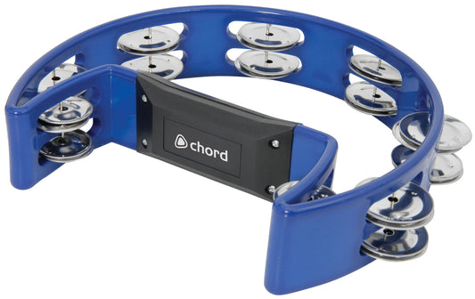 Chord Tambourine Single D - Blue