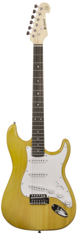 Chord CAL 63 NA Electric Guitar - Natural Amber