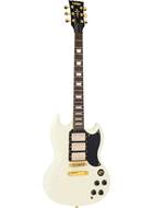 Vintage VS63 ReIssued Electric Guitar ~ Vintage White