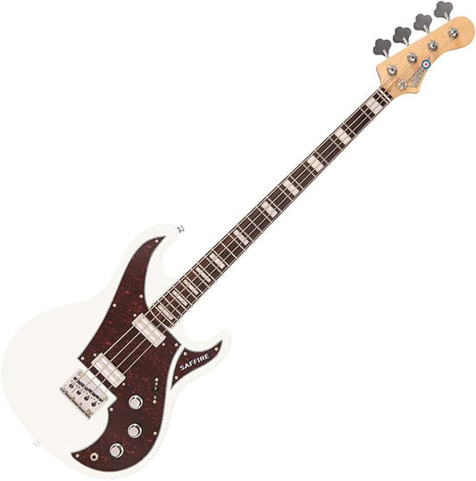 Rapier Saffire Bass Guitar White