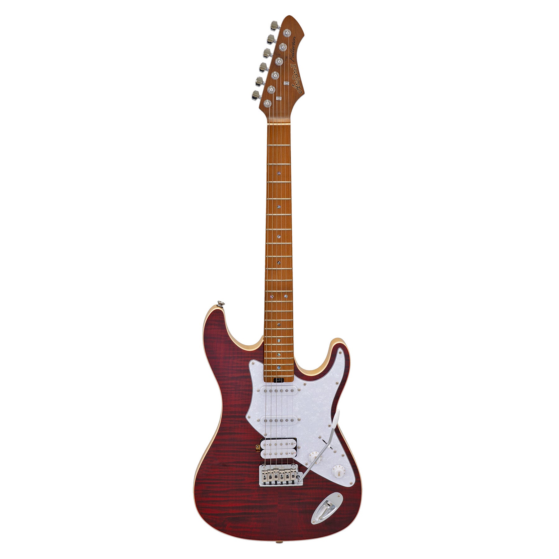 Aria Pro II 714-MK2 -Fullerton Electric Guitar - Ruby Red – Music Box