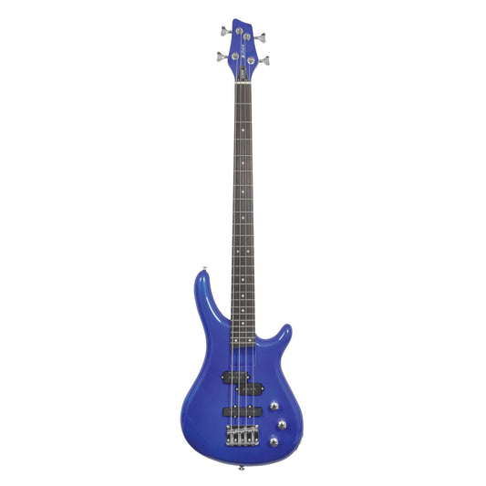 Chord CCB90 Bass Guitar - Metallic Blue