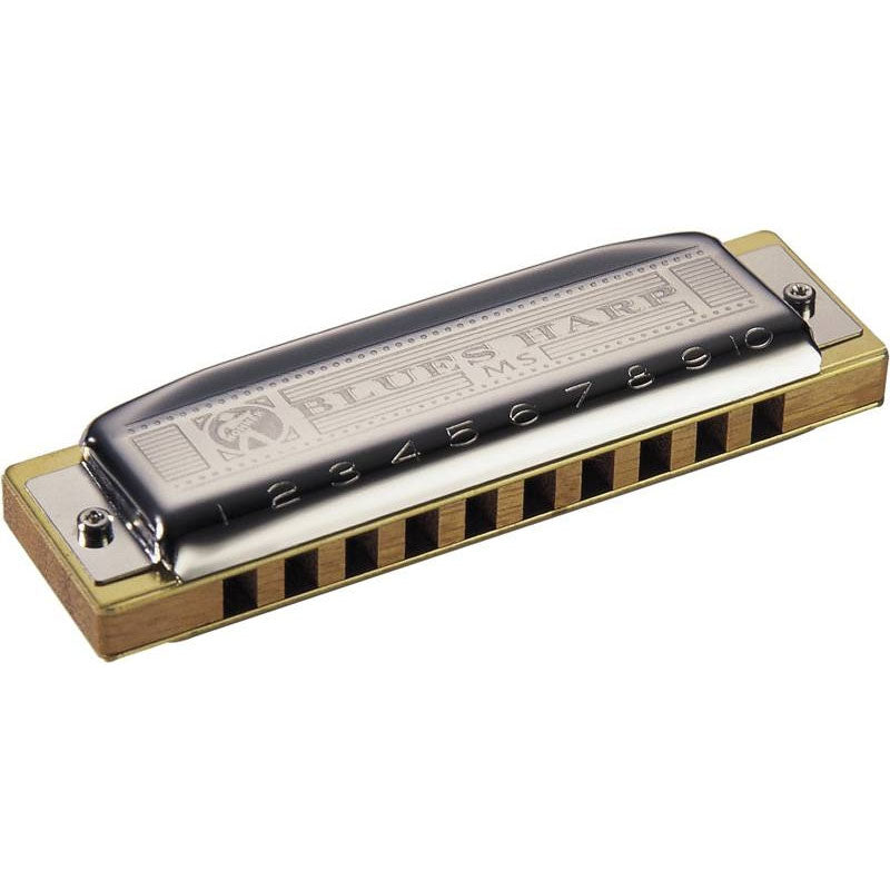Hohner Blues Harp A - Harmonica With Plastic Hardcase