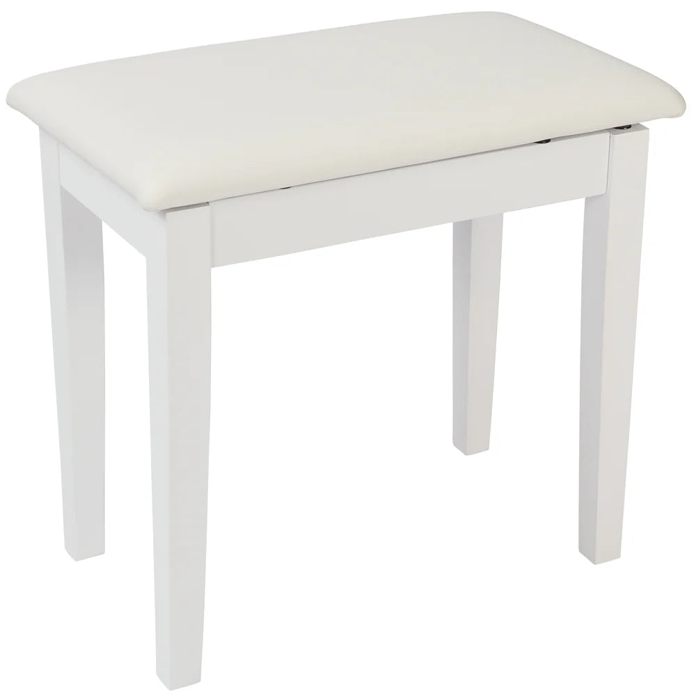 Kinsman KPB01WH Piano Stool (White)