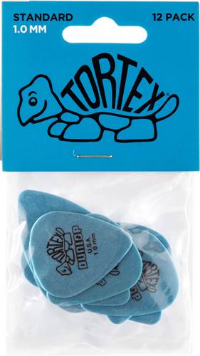 Dunlop TORTEX® STANDARD PICK 1.0MM x12 Pack