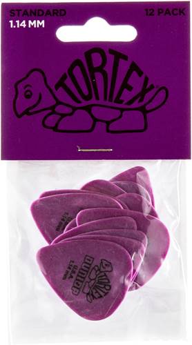 Dunlop TORTEX® STANDARD PICK 1.14MM x12 Pack