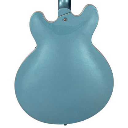 Vintage Limited Edition VSA500 ReIssued Semi Acoustic Guitar ~ Gun Hill Blue