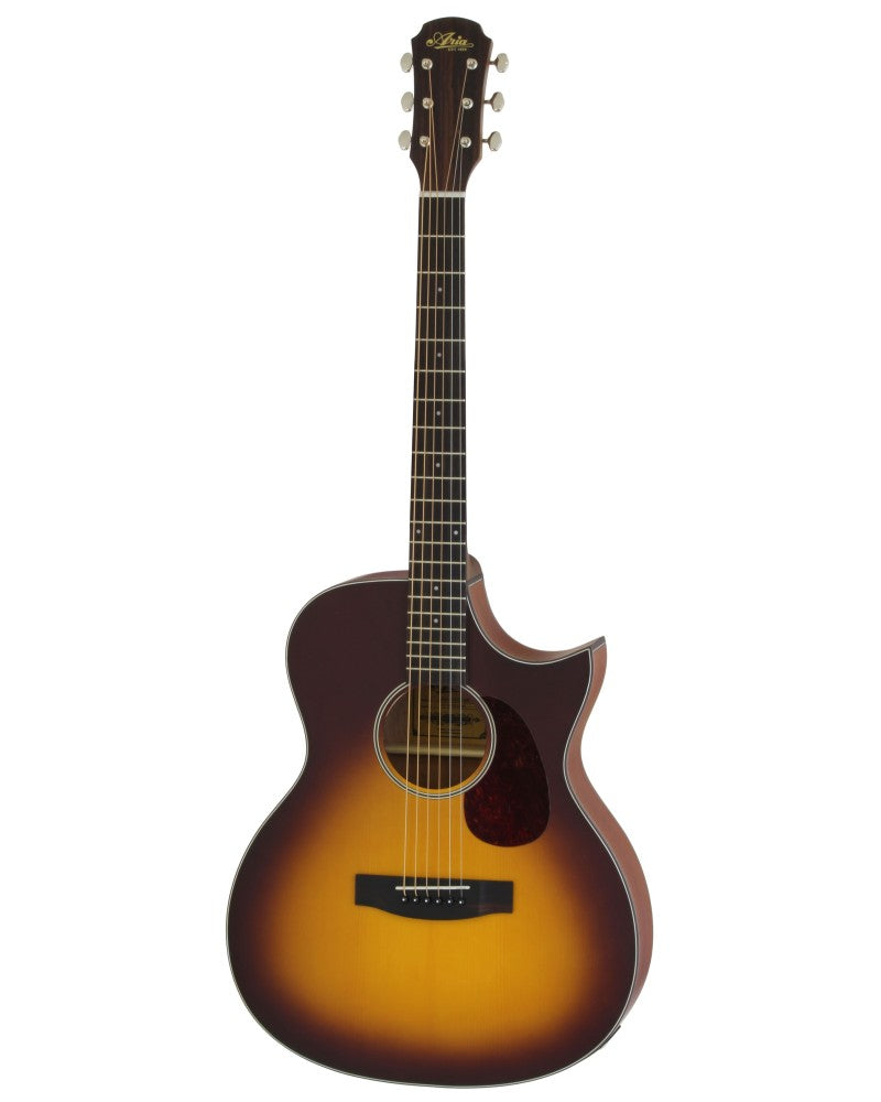 Aria 101CE Tabbaco Sunburst