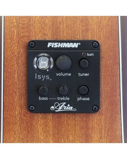 Aria 101CE Cherry Sunburst