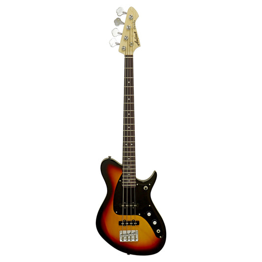 Aria Pro II Jet Bass Guitar Tobacco Sunburst