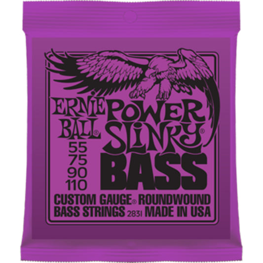 Ernie Ball Power Slinky Bass Nickel Wound 55-110 Gauge