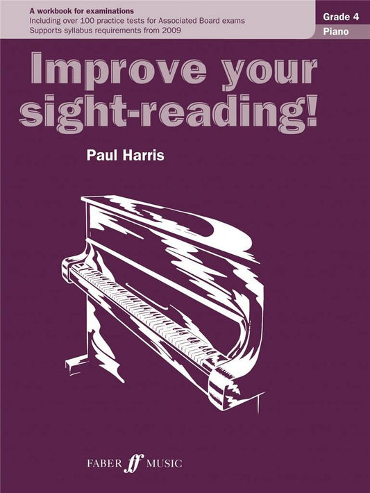 PAUL HARRIS: IMPROVE YOUR SIGHT-READING! - GRADE 4 PIANO
