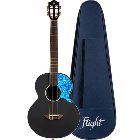 Flight Iris Baritone Ukulele - BLACK