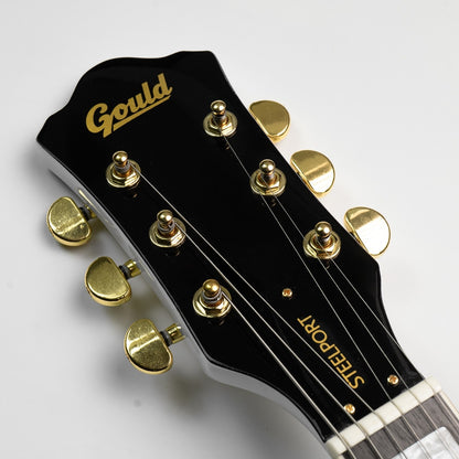 Gould Steelport Electric Guitar White