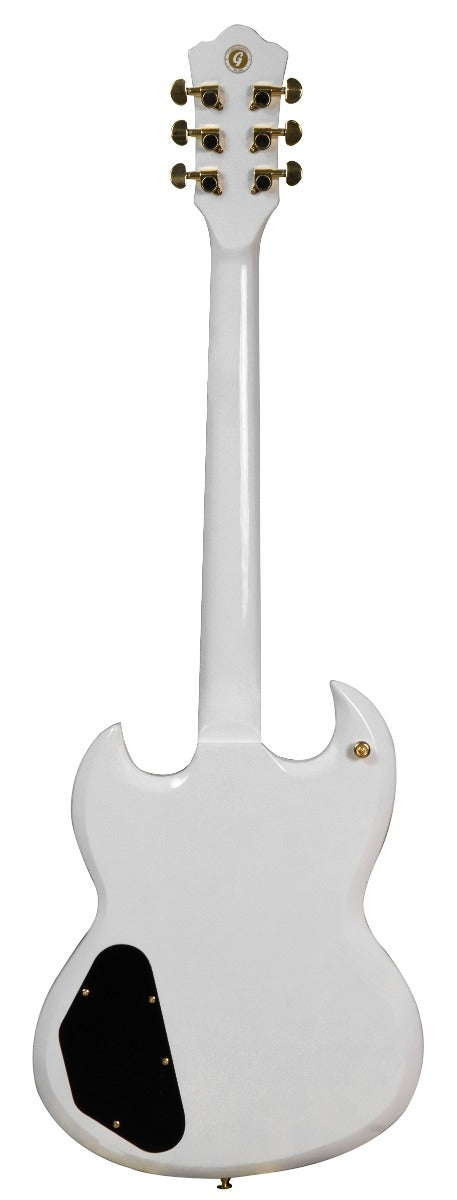 Gould Steelport Electric Guitar White