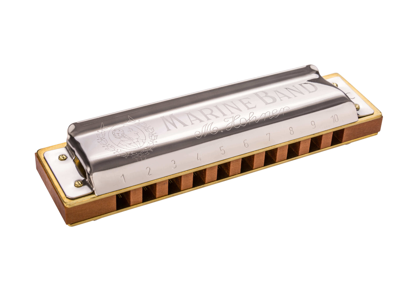 Hohner Marine Band Harmonica Key of A 1896