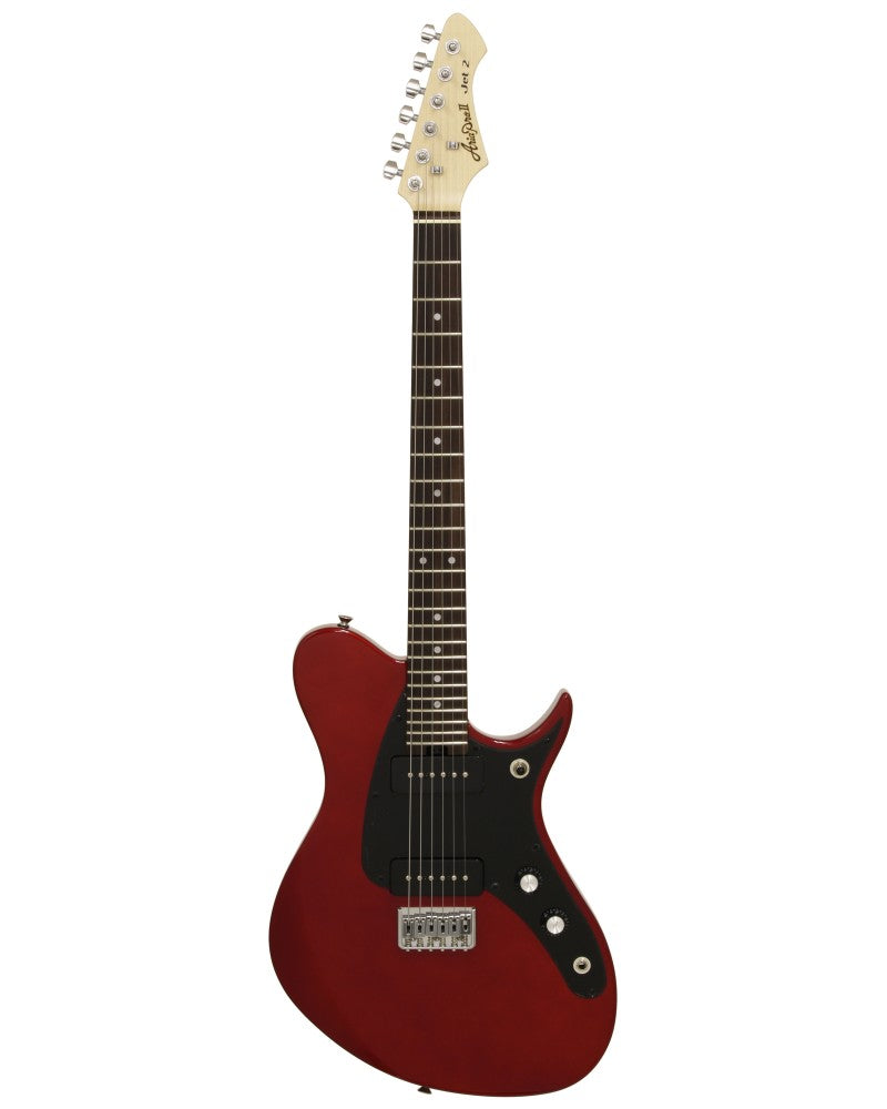 Aria Pro II Jet 2 Electric Guitar - Candy Apple Red