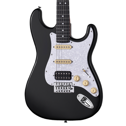 MOOER MSC10 PRO GUITAR - BLACK (PEARL WHITE PG)