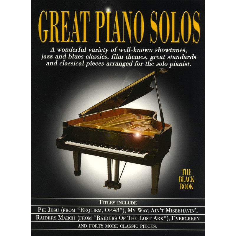 Great Piano Solos - The Black Book (Piano Solo)