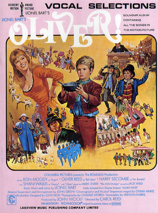 Lionel Bart: Oliver! - Vocal Selections From The Motion Picture (Piano, Vocal & Guitar)