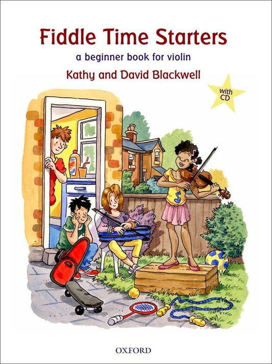 Fiddle Time Starters Blackwell Book &amp; Cd