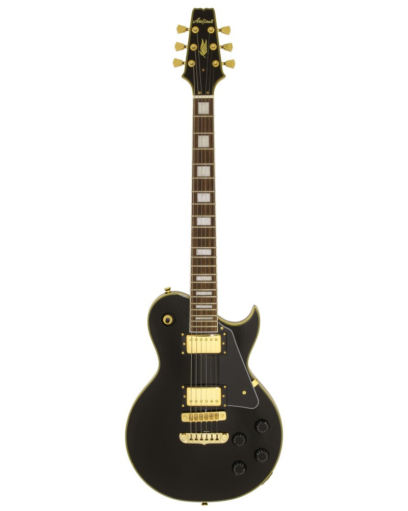 Aria Pro II PE-350CST Custom Electric Guitar - Black