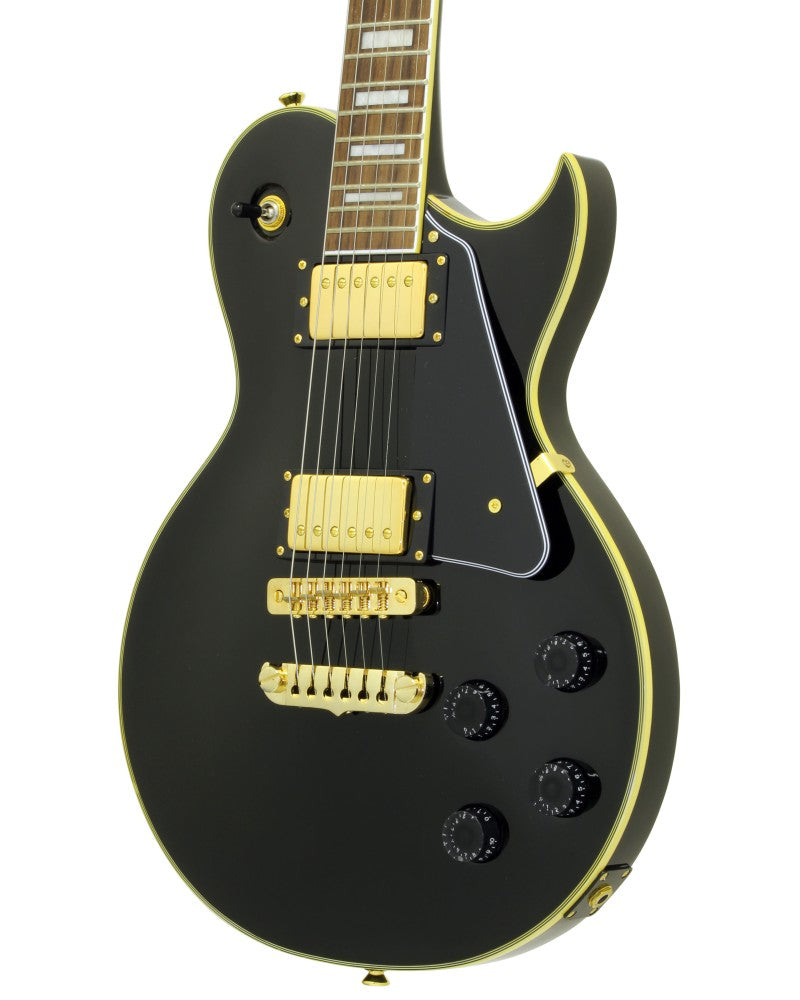 Aria Pro II PE-350CST Custom Electric Guitar - Black