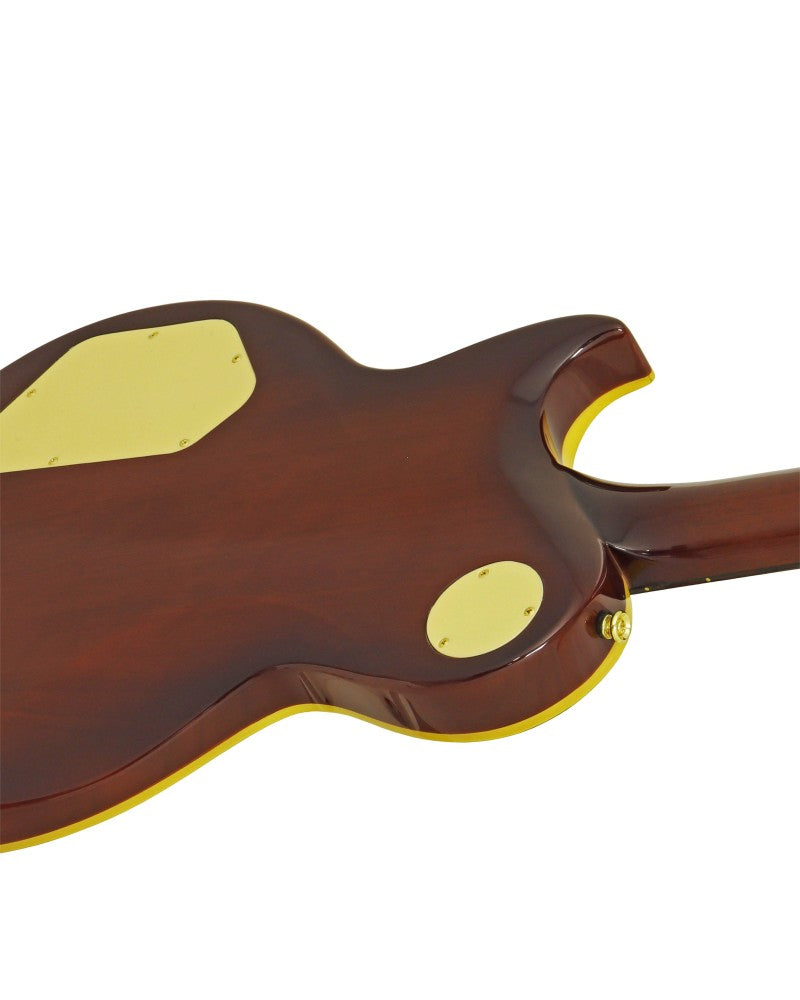 Aria Pro II PE-F80 Custom Electric Guitar - Stained Brown