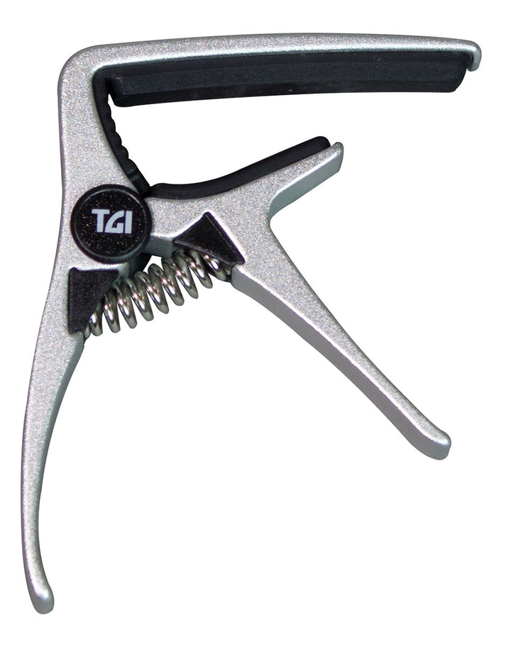 TGI Ukulele Capo - Silver - Spring Loaded – Music Box