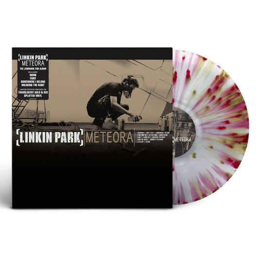 Linkin Park - Meteora - Translucent Gold & Red Splatter Vinyl